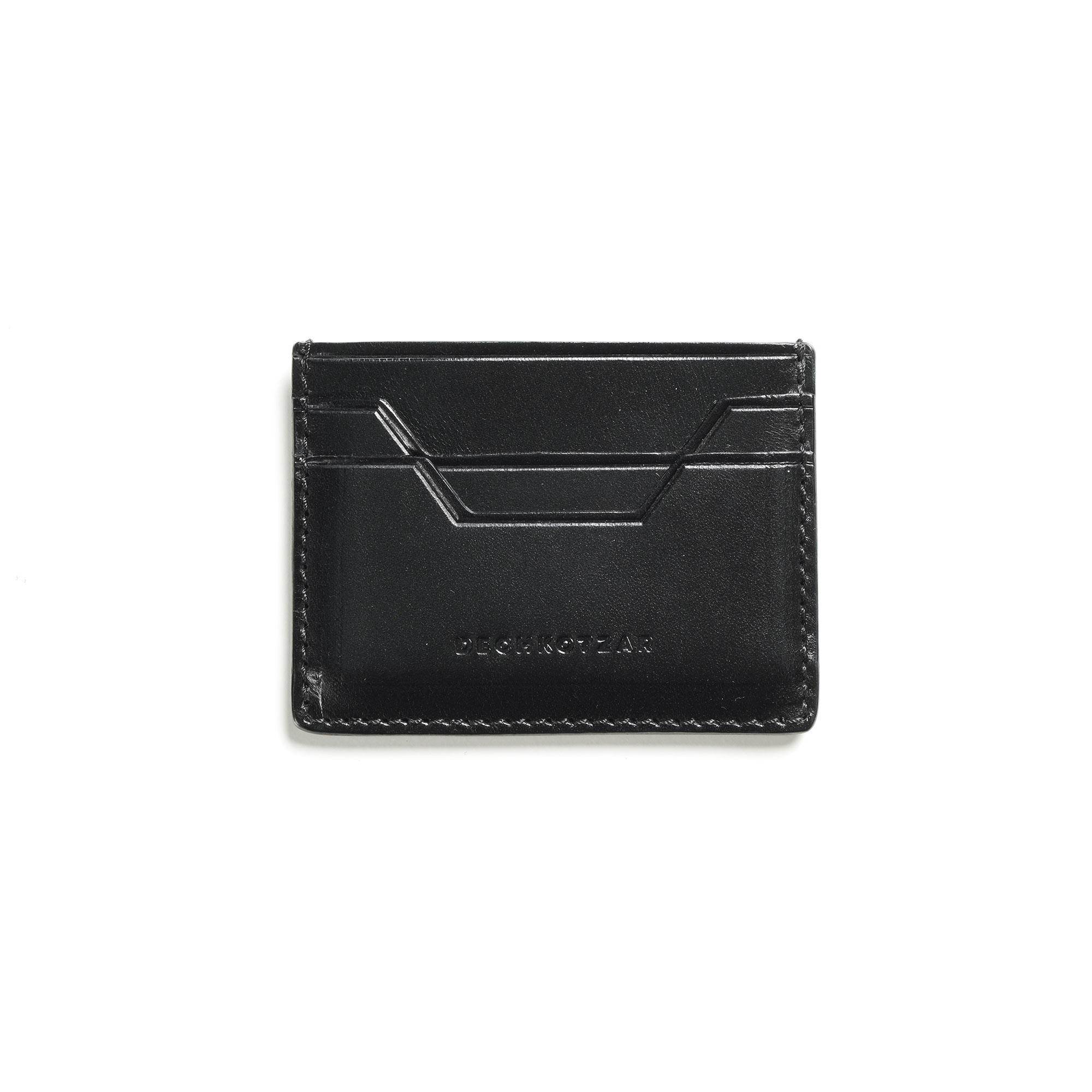 Dechkotzar black leather card holder – DechkoTzar