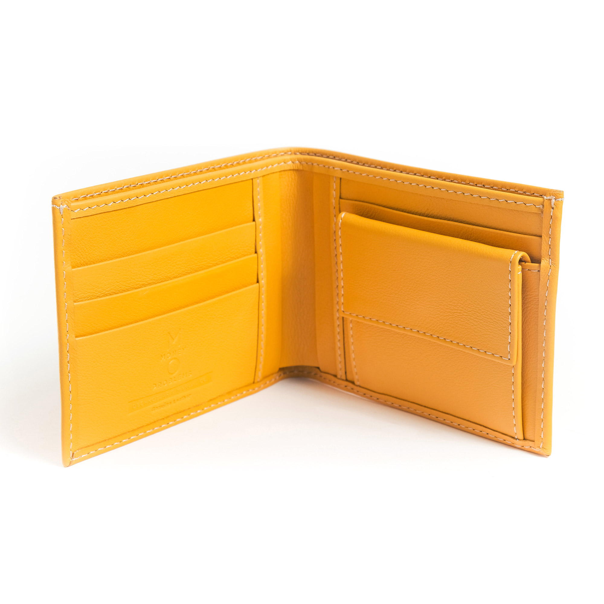 Citza, yellow leather wallet – DechkoTzar